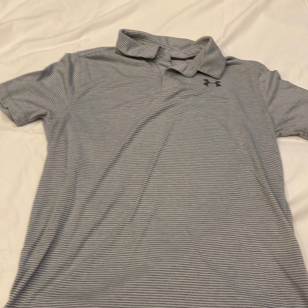Under Armour collared shirt.
